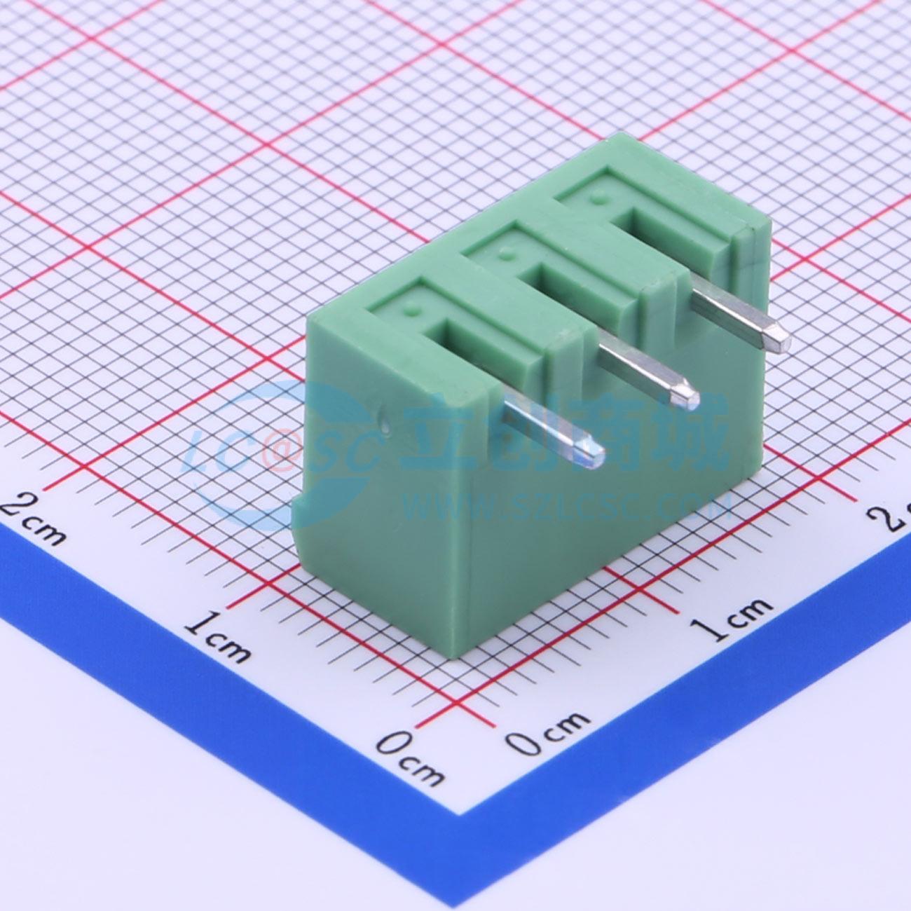 点击查看大图 DB2ERC-5.08-3P-GN实物图