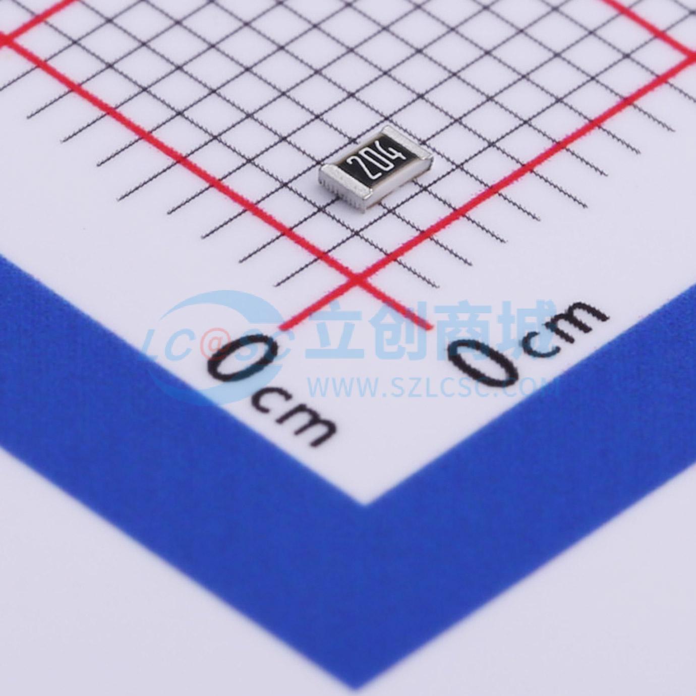 点击查看大图 PTFR0805B200KP9实物图