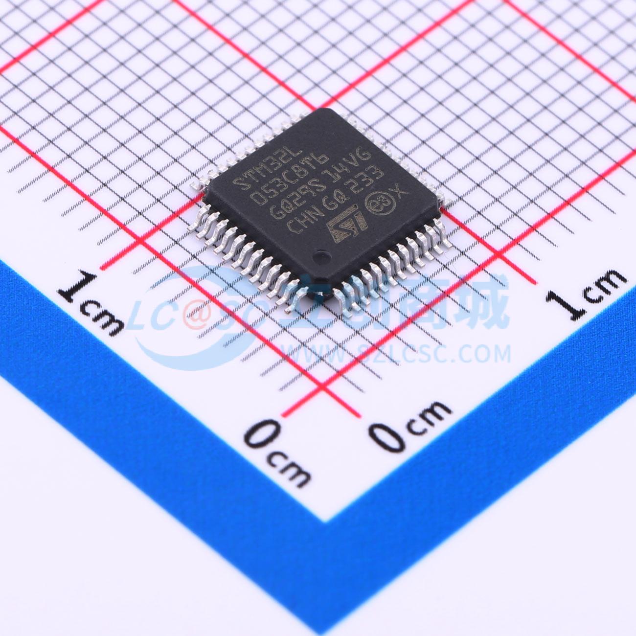 点击查看大图 STM32L053C8T6实物图