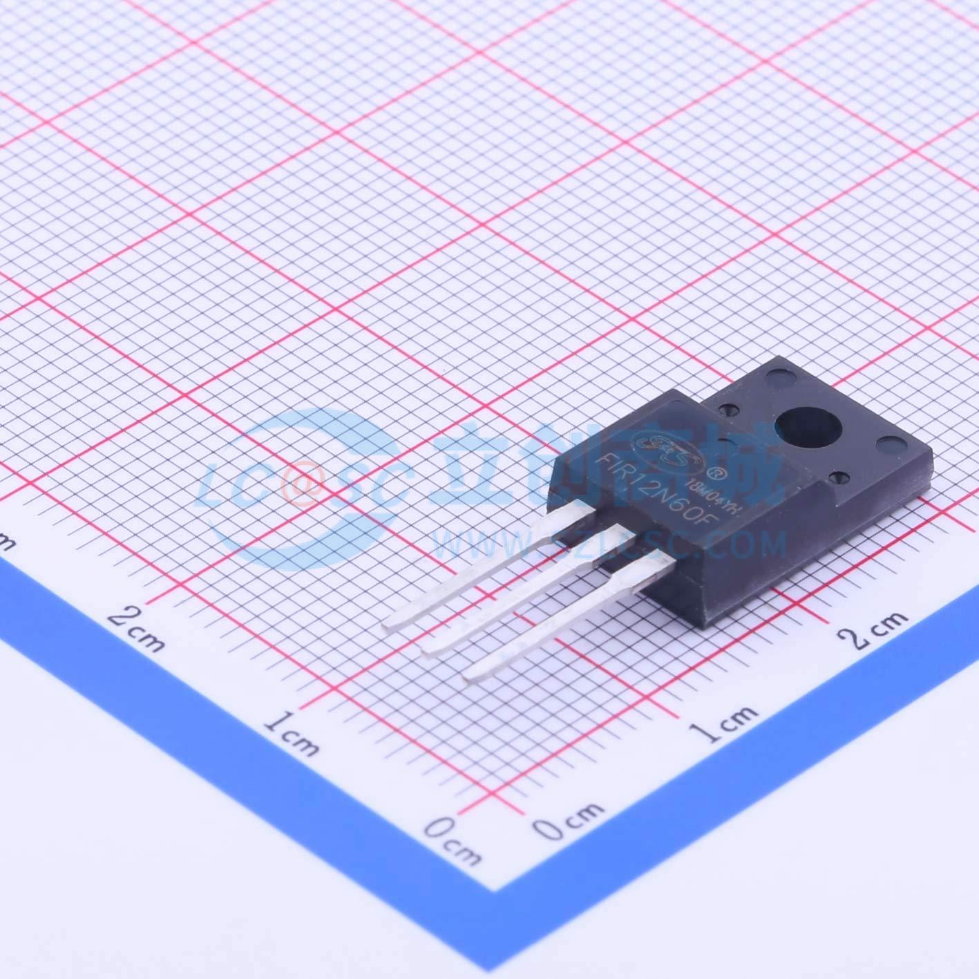 点击查看大图 FIR12N60FG实物图