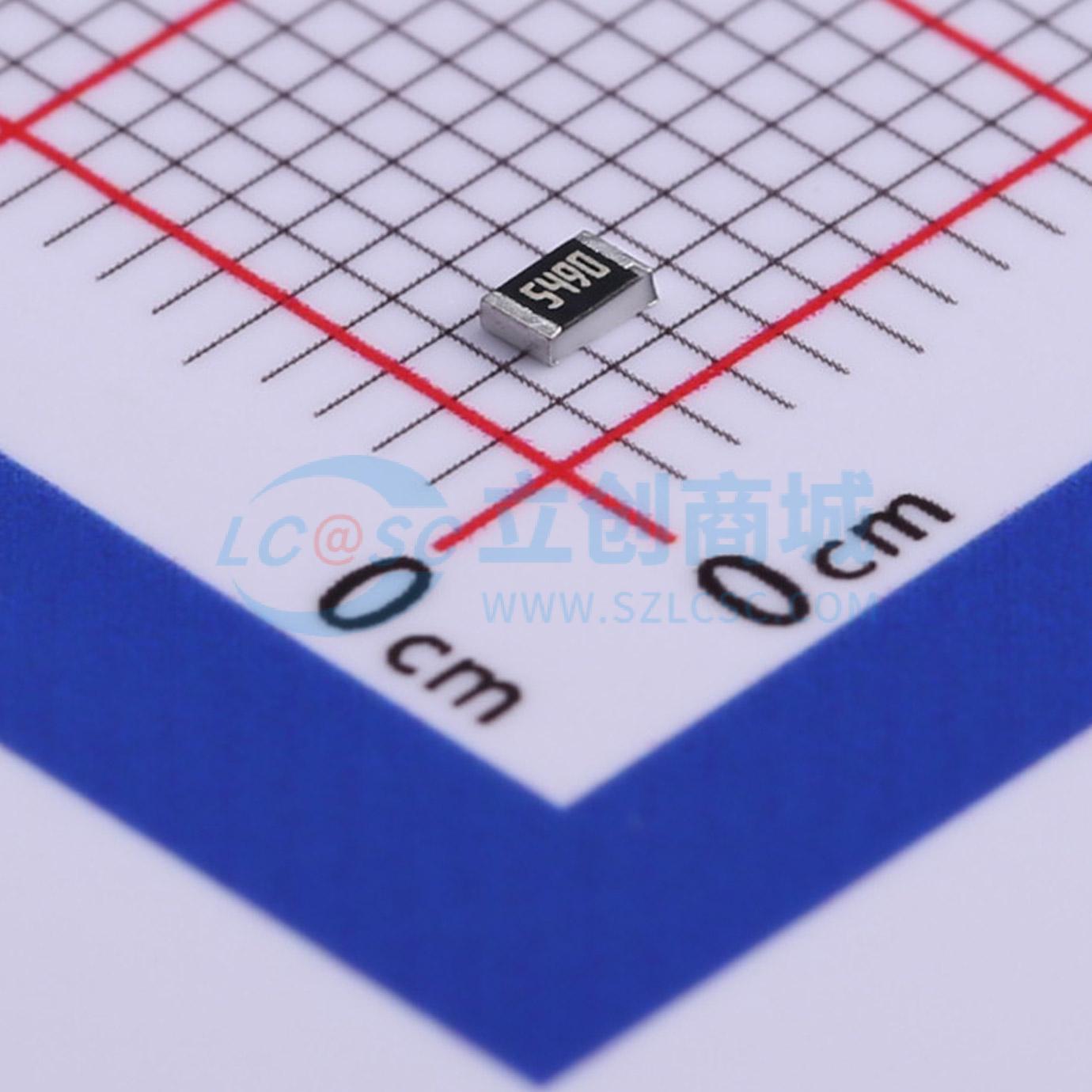 点击查看大图 RC0805FR-07549RL实物图