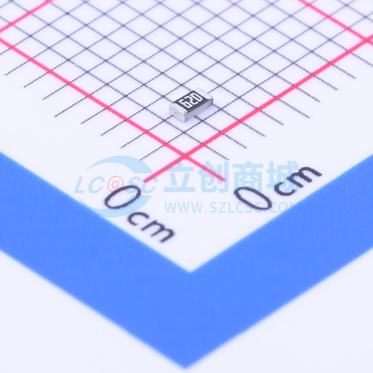 点击查看大图 RC0603FR-07432KL实物图