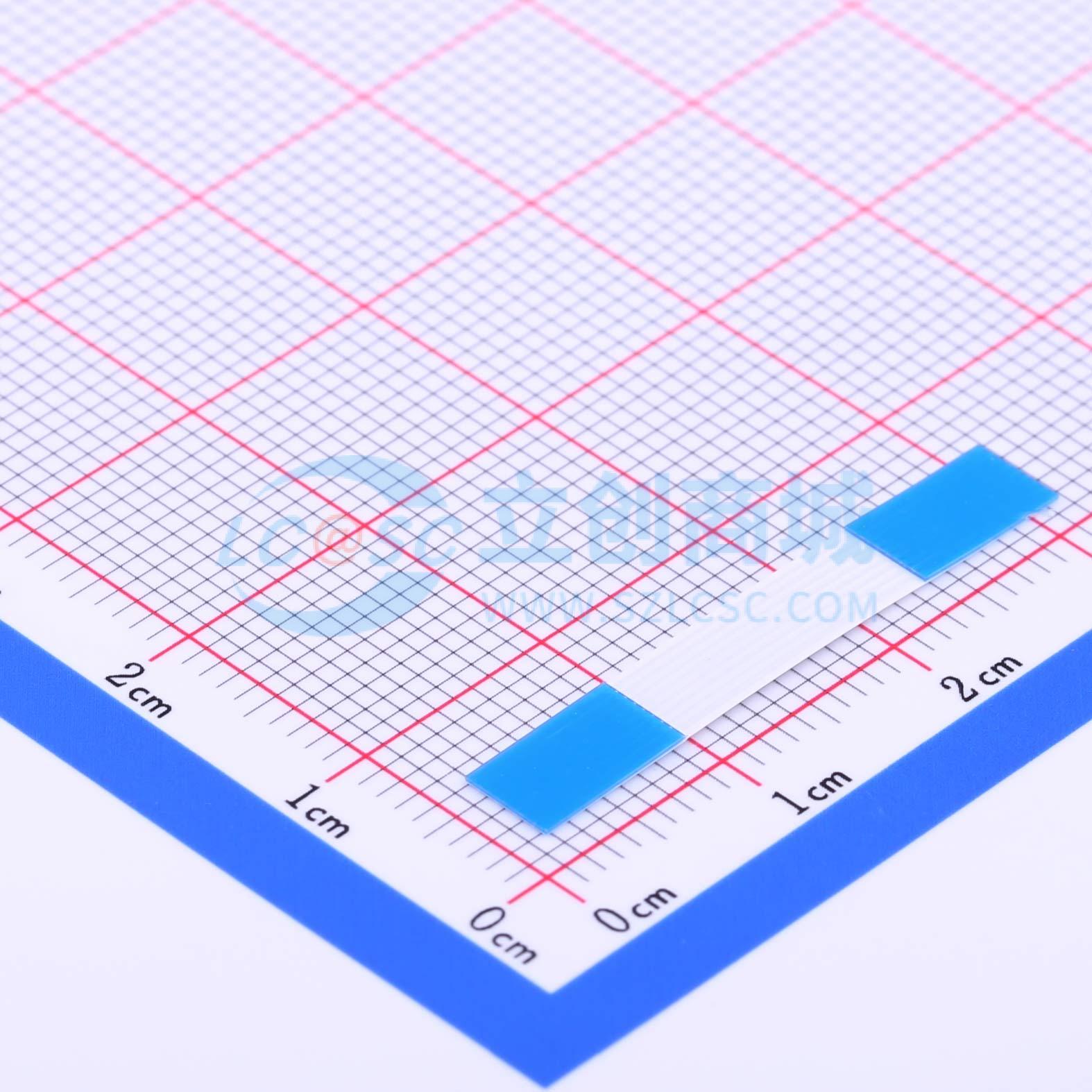 FFC连接线 8P 间距0.5mm 长3CM 同向 袋装商品缩略图