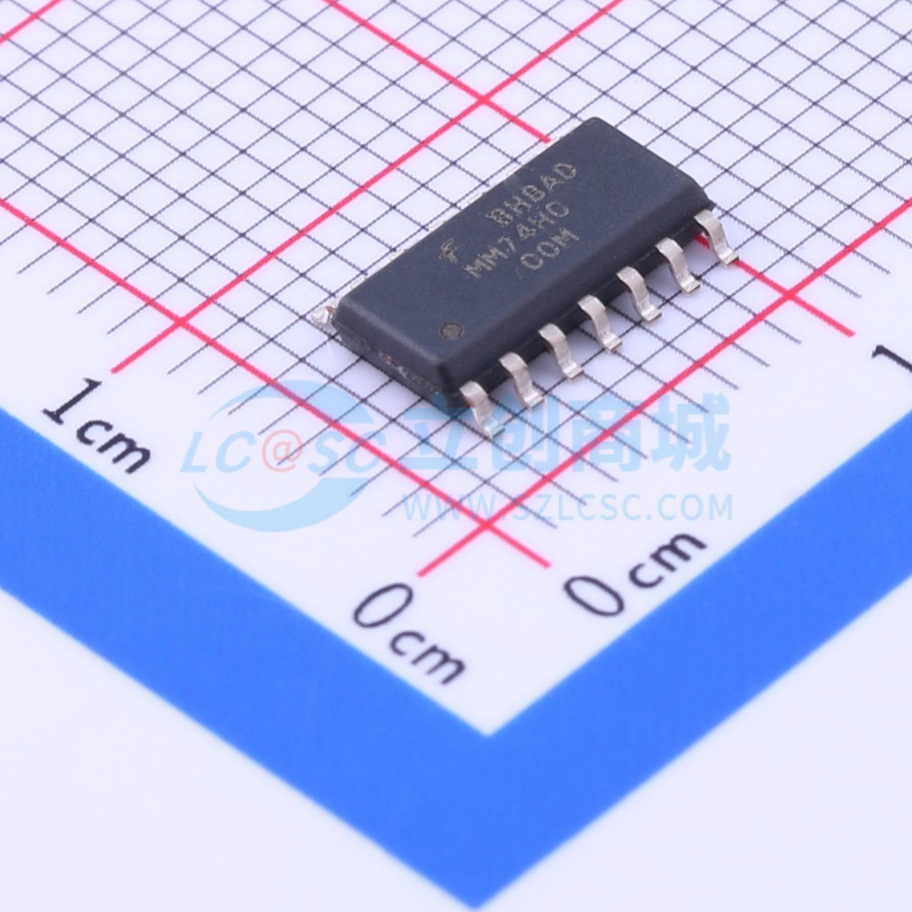 点击查看大图 MM74HC00M实物图
