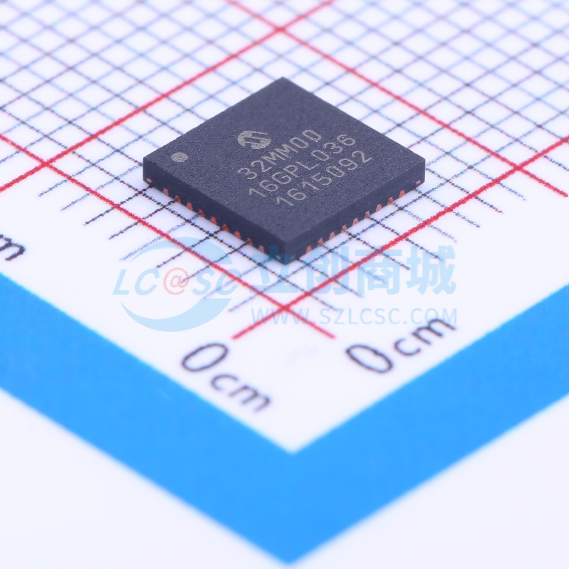 PIC32MM0016GPL036-I/M2实物图