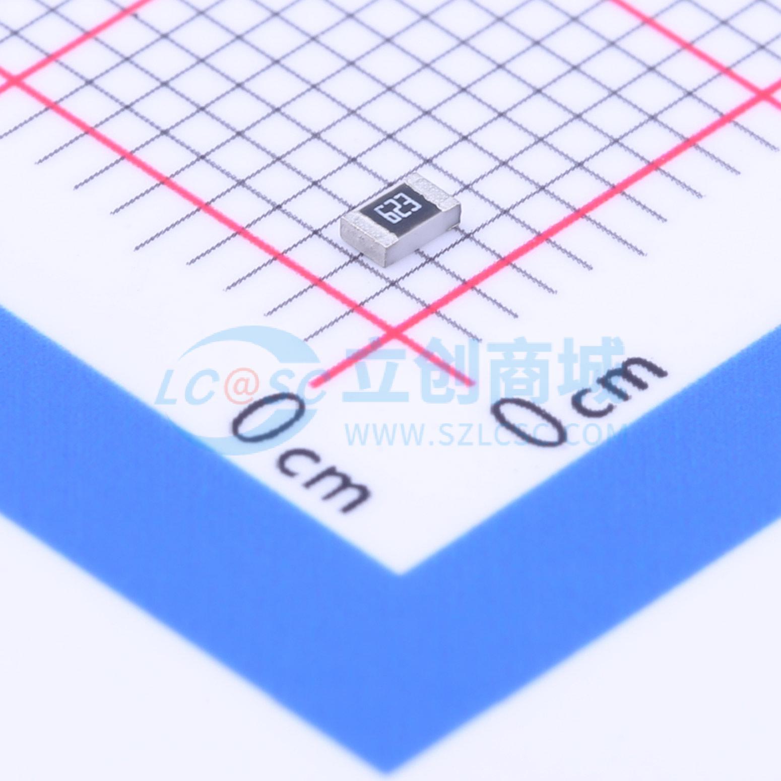 点击查看大图 CR0805J62K0P05Z实物图