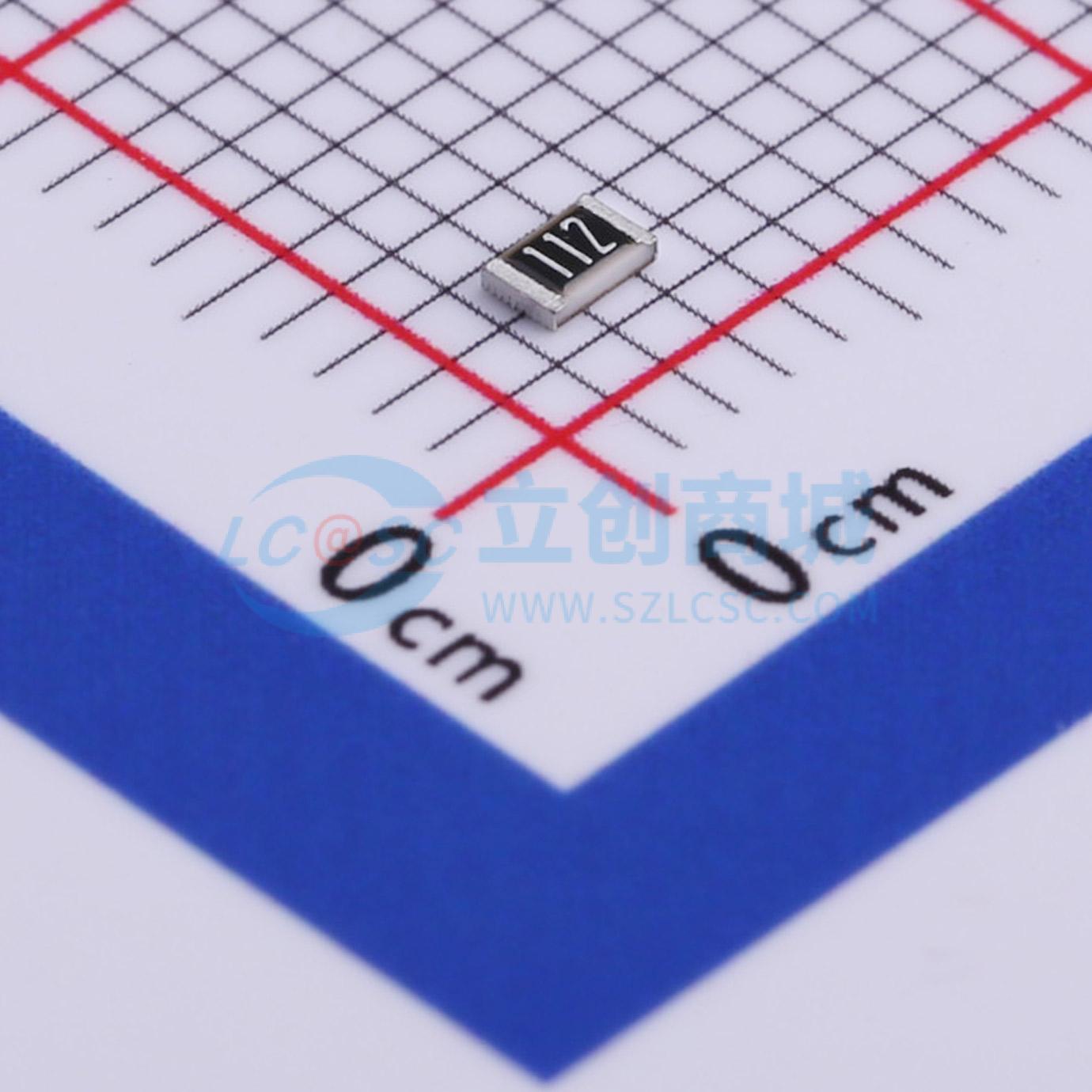 点击查看大图 PTFR0805B1K10P9实物图