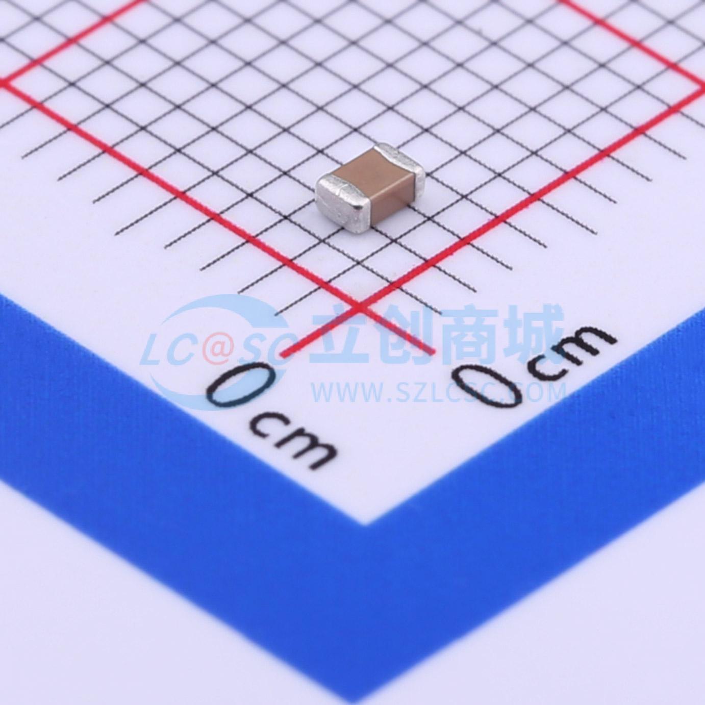 点击查看大图 0805B221K500NT实物图