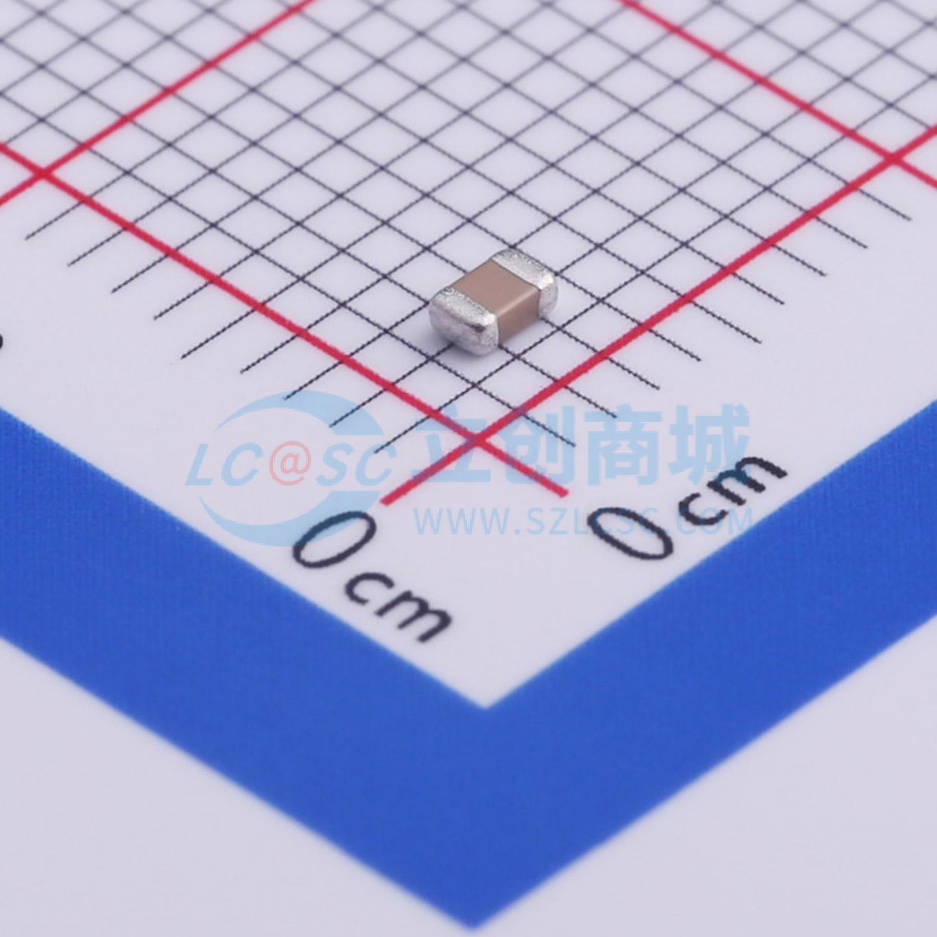 点击查看大图 0805B153K101CT实物图