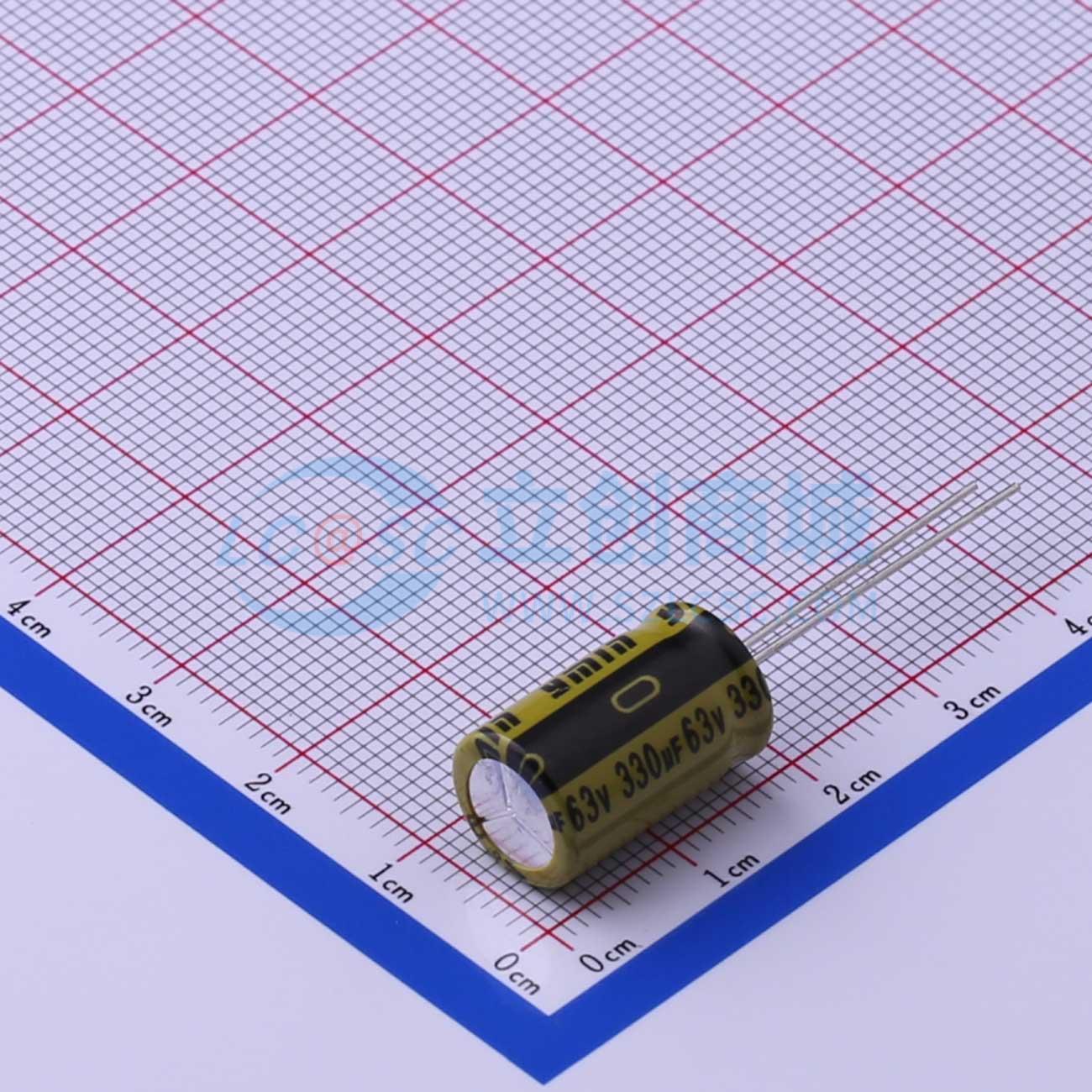 点击查看大图 LKME1601J331MF实物图