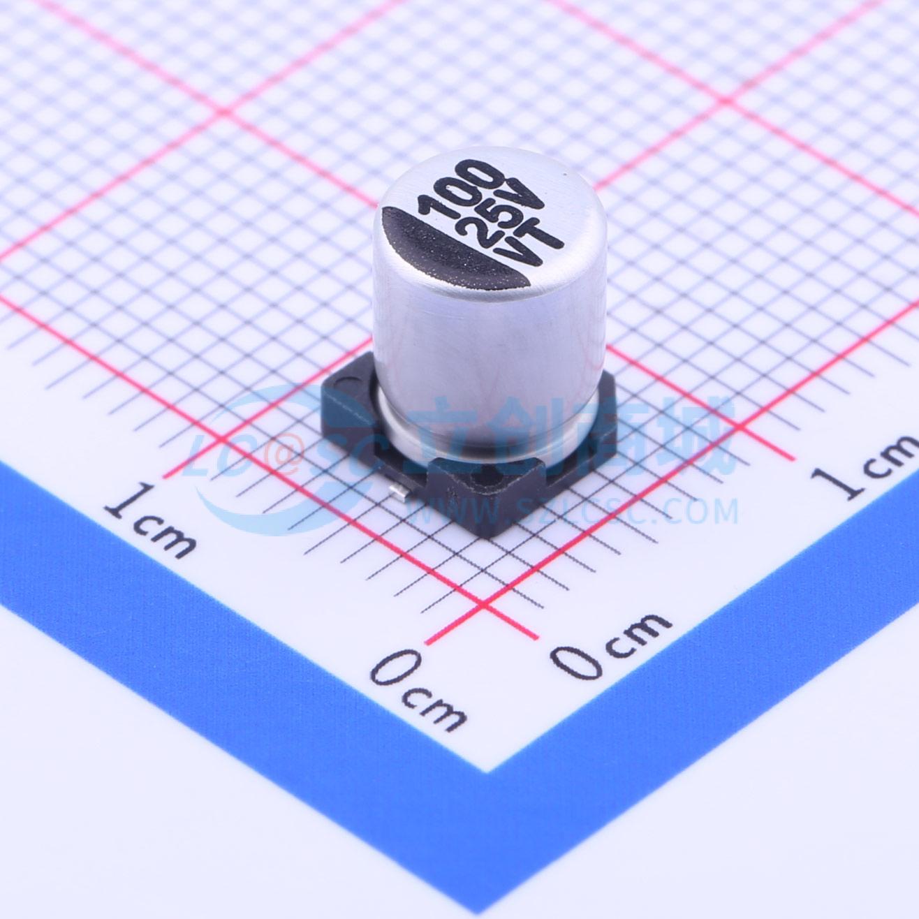 点击查看大图 VT1E101ME077000CE0实物图