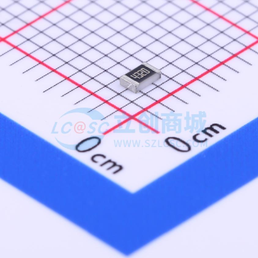 点击查看大图 CR0805F432RP05Z实物图