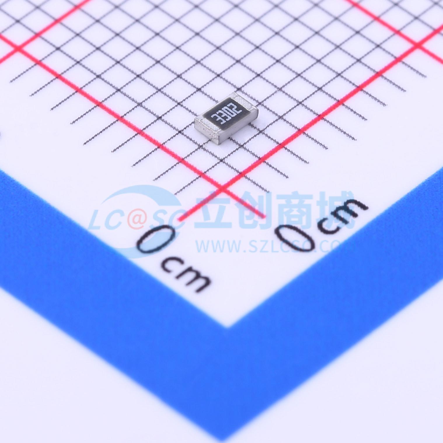点击查看大图 CR0805F33K0P05Z实物图