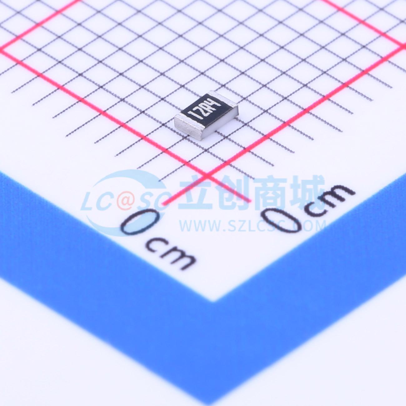 点击查看大图 RC0805FR-0712R4L实物图