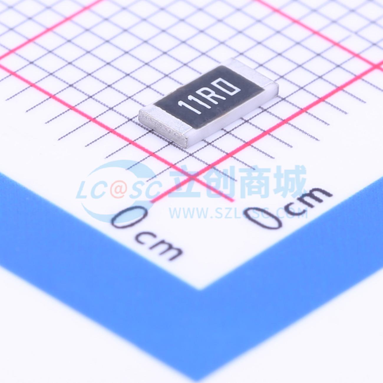 点击查看大图 CR2010F11R0E04Z实物图