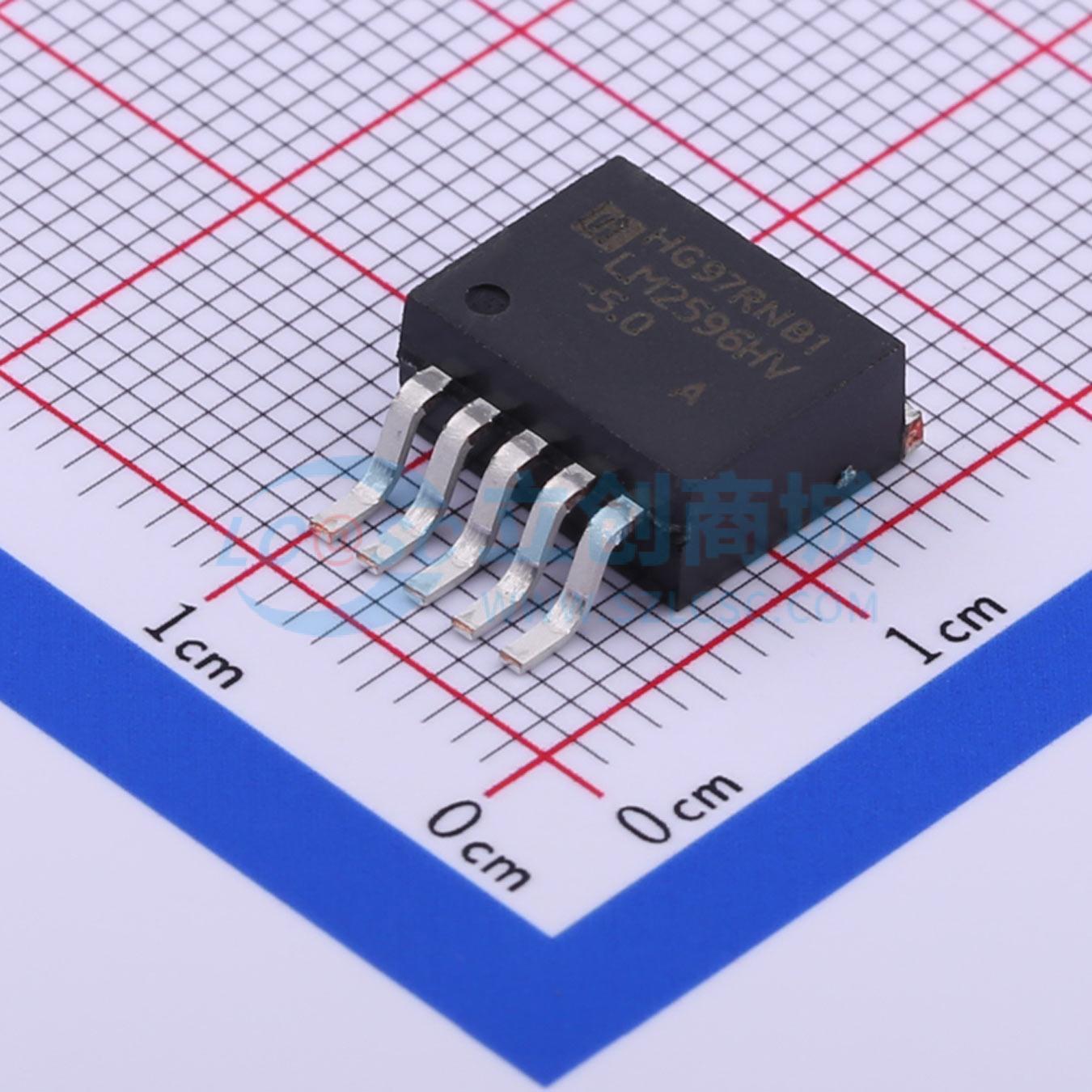点击查看大图 LM2596HVS-5.0实物图