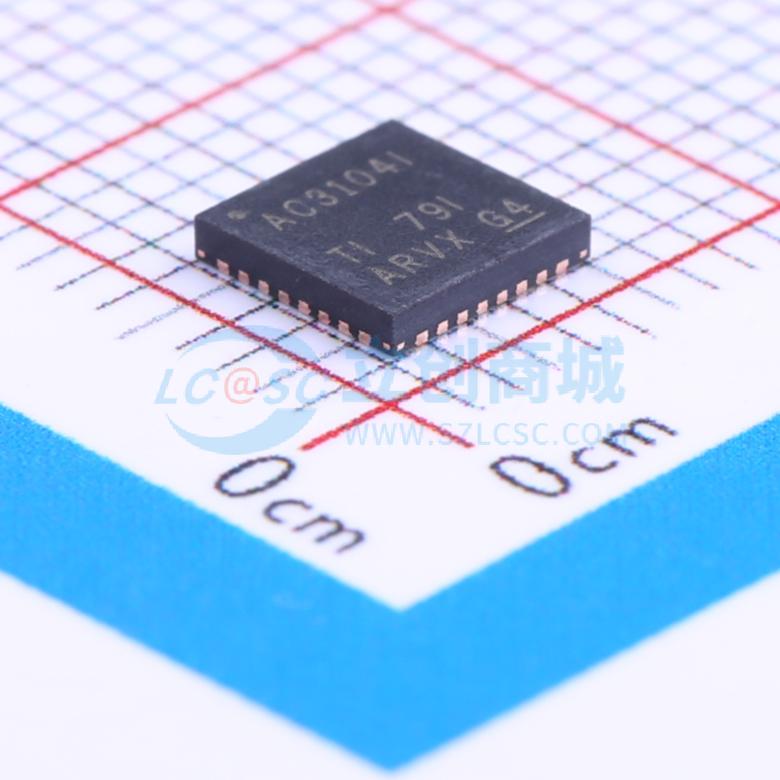TLV320AIC3104IRHBR实物图