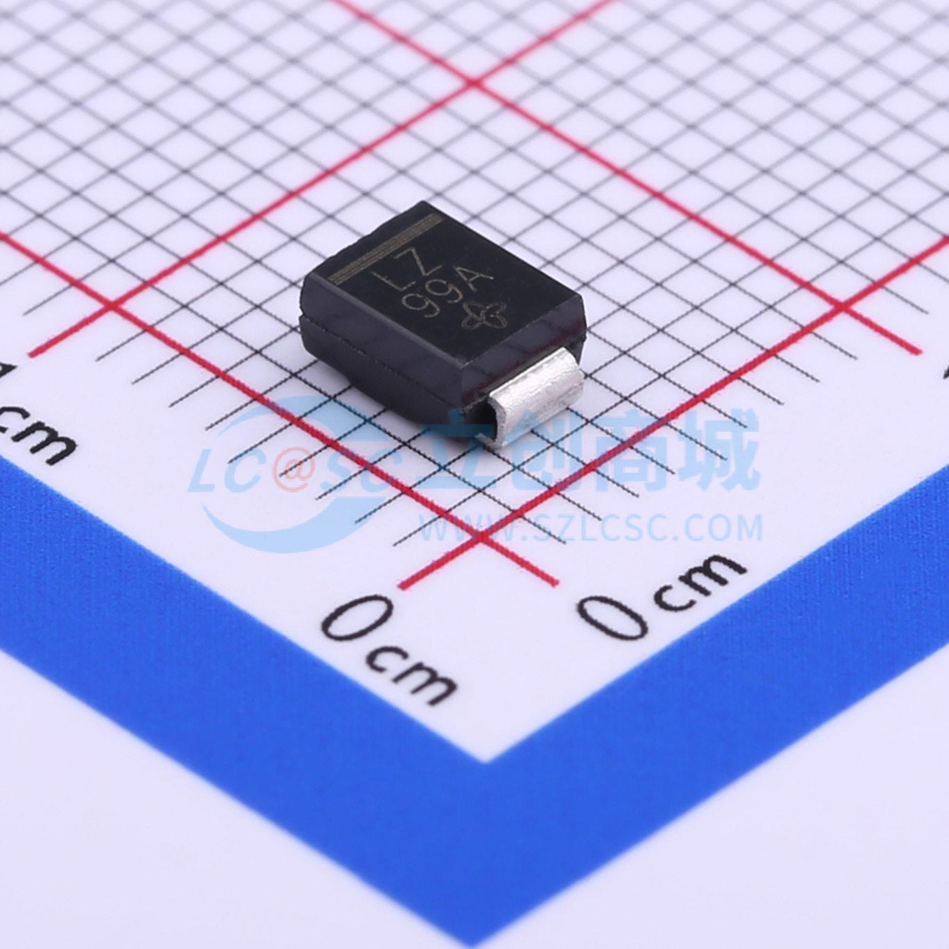 点击查看大图 SMBJ24A-E3/52实物图