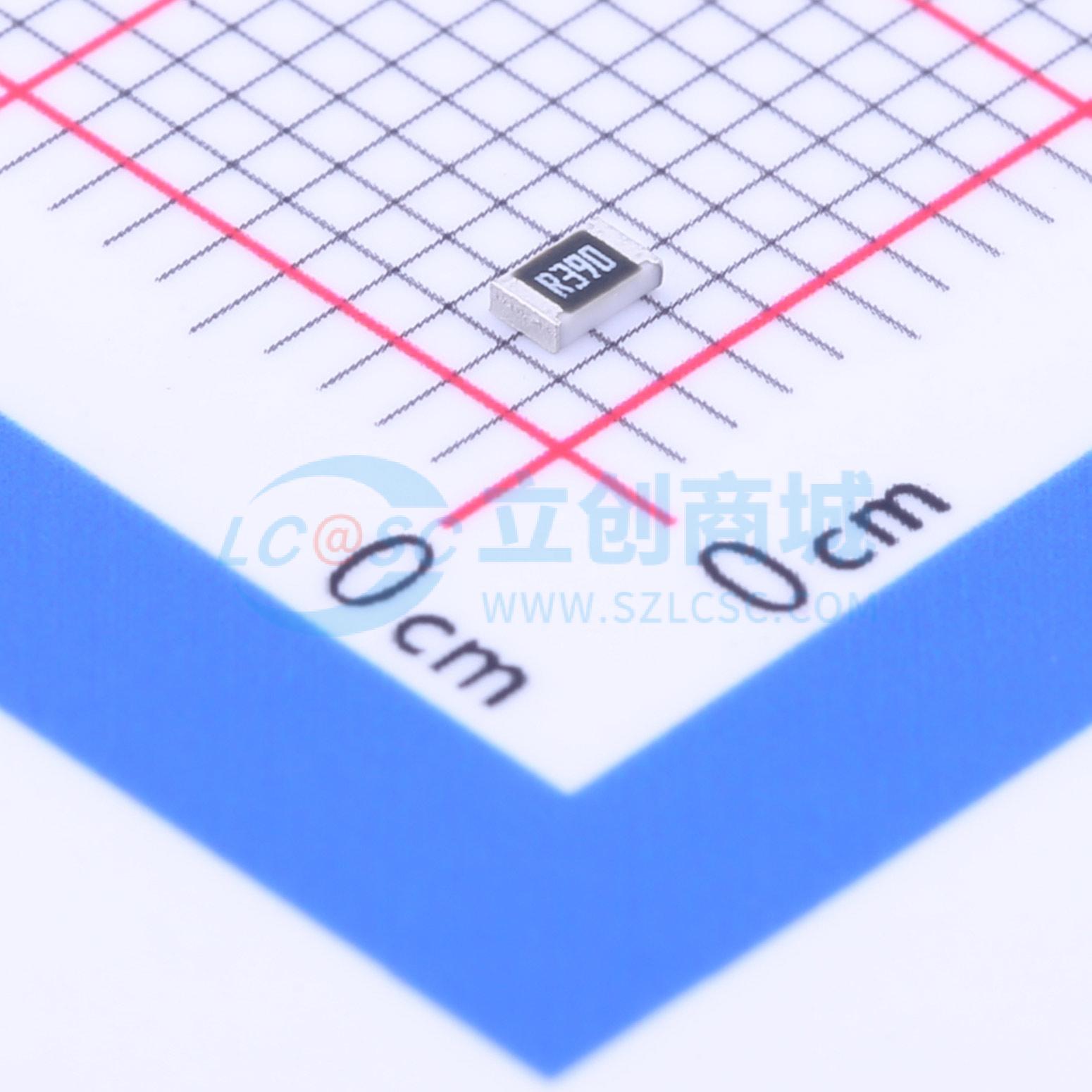 点击查看大图 CR0805FR390P05Z实物图