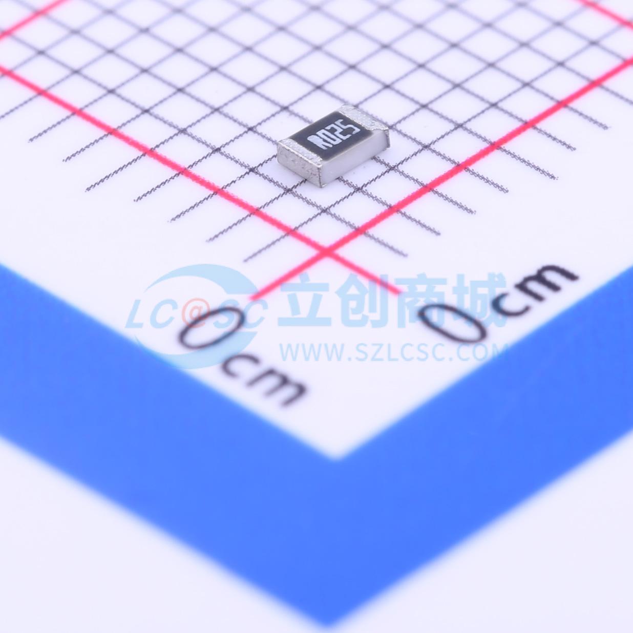点击查看大图 CR0805JR025P05Z实物图