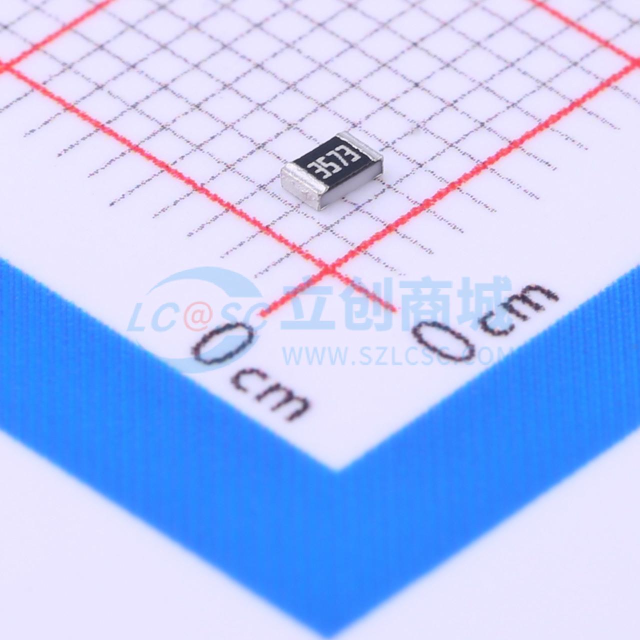 点击查看大图 AC0805FR-07357KL实物图