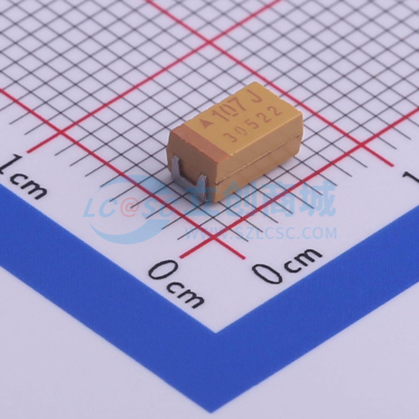 点击查看大图 TPSC107M006R0150实物图