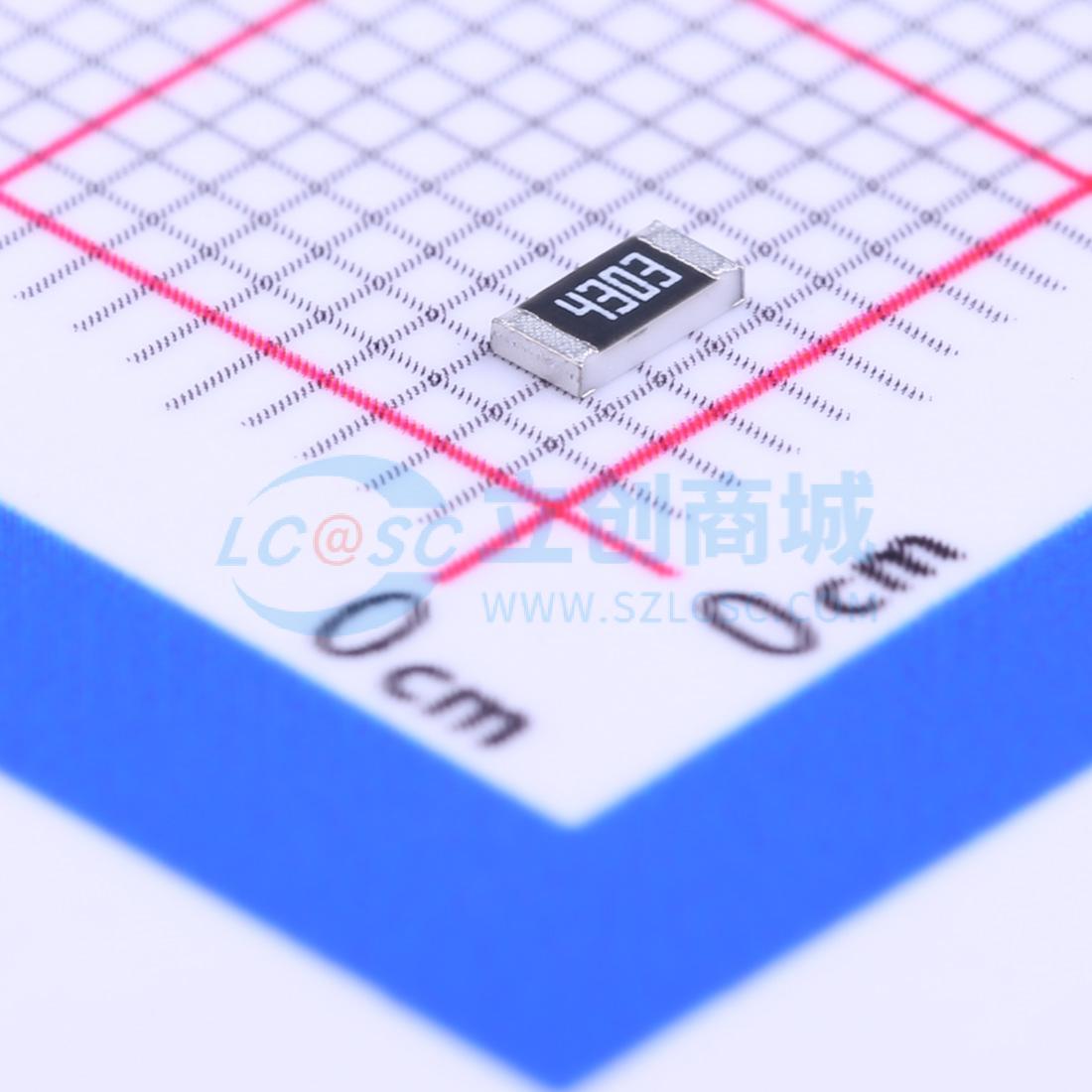 点击查看大图 HR1206F430KP05Z实物图