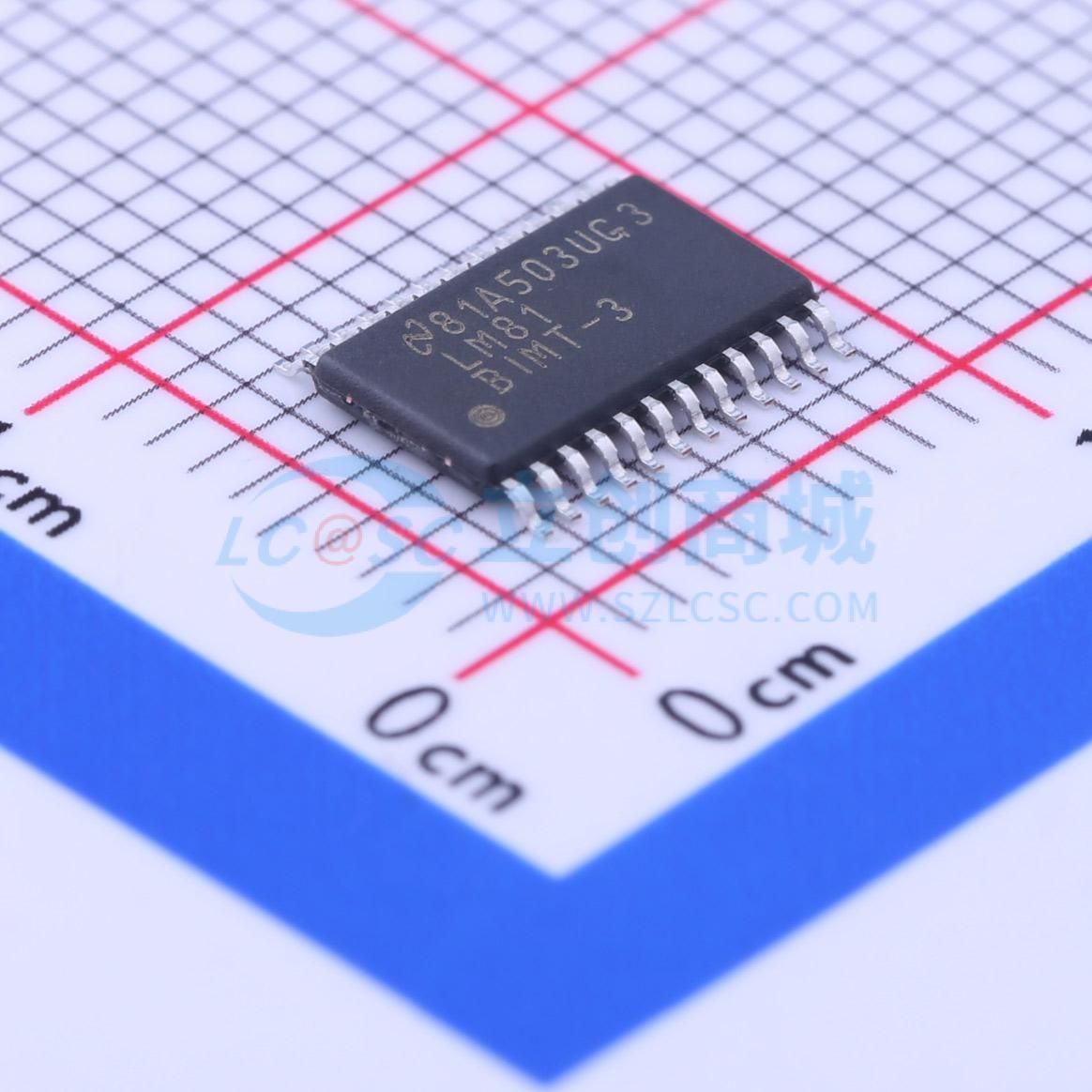 点击查看大图 LM81BIMTX-3/NOPB实物图