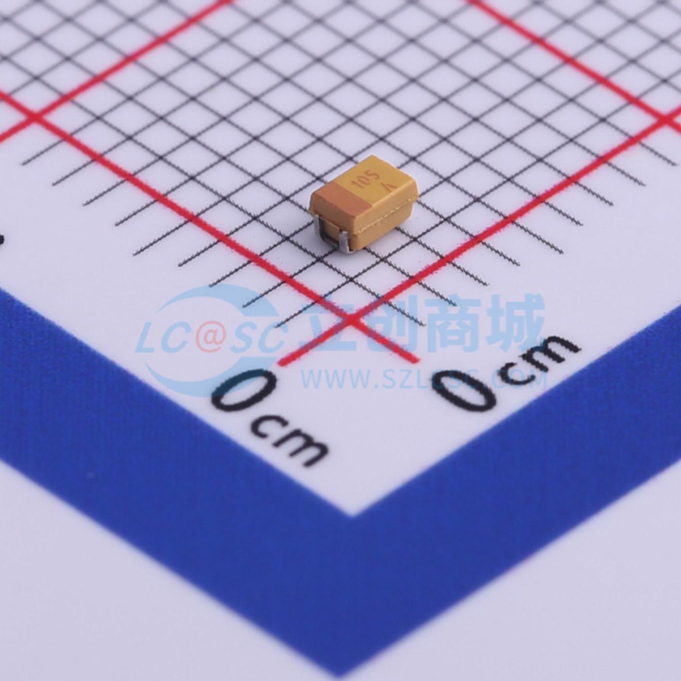 点击查看大图 TAJR105K010RNJ实物图