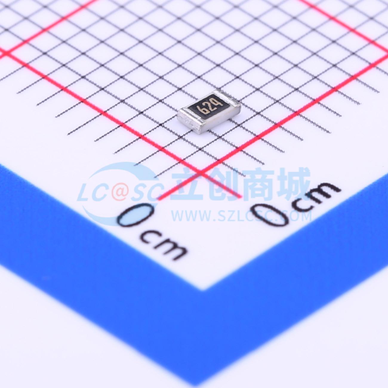 点击查看大图 MCR10EZPJ624实物图