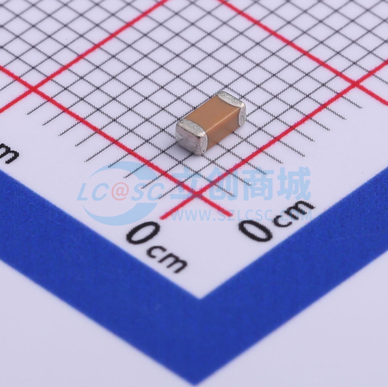 点击查看大图 C1206X562K102T实物图