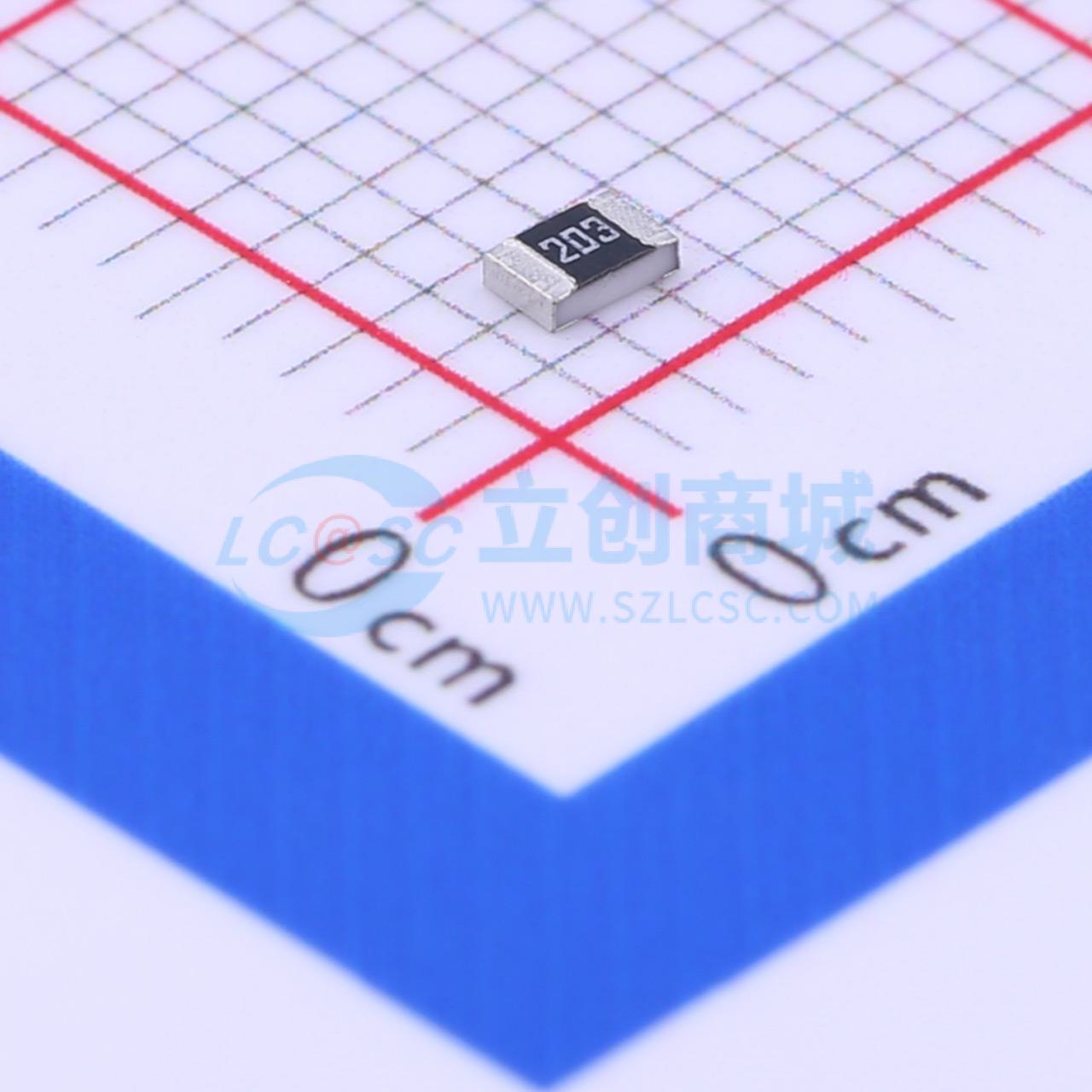 点击查看大图 RK73B2ATTD203J实物图