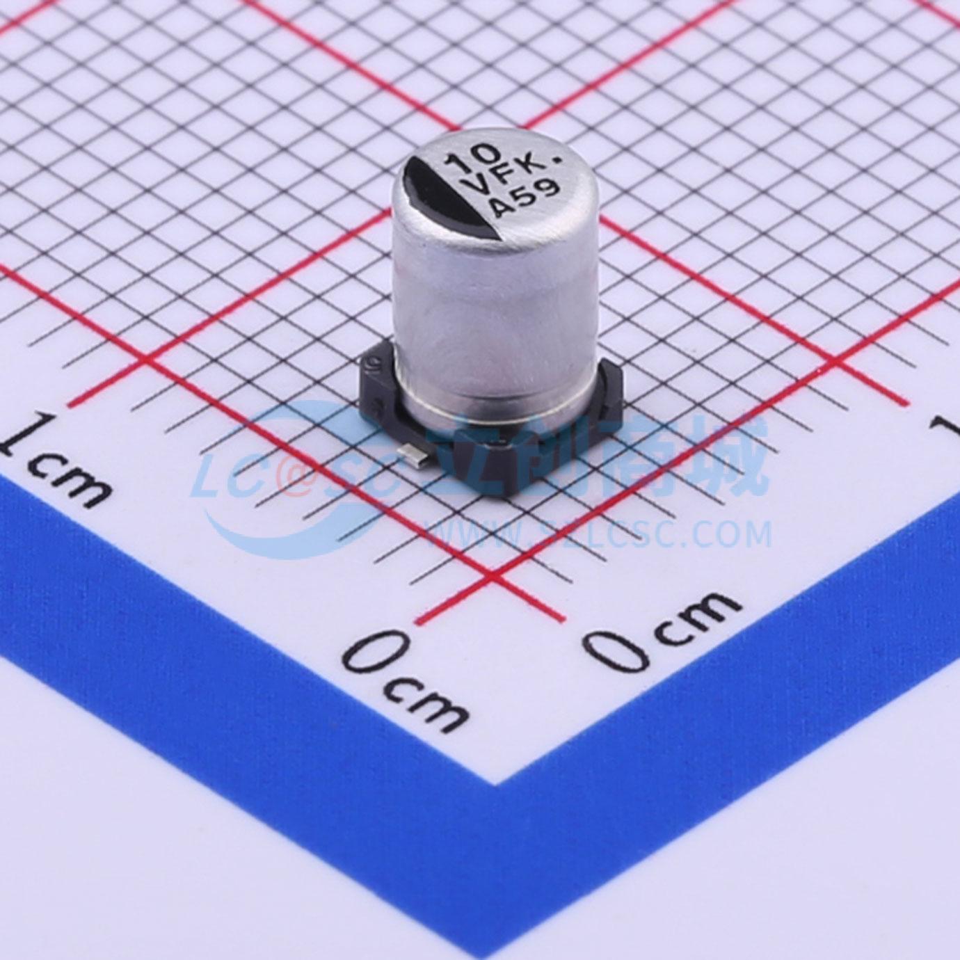 点击查看大图 EEEFKV100UAR实物图