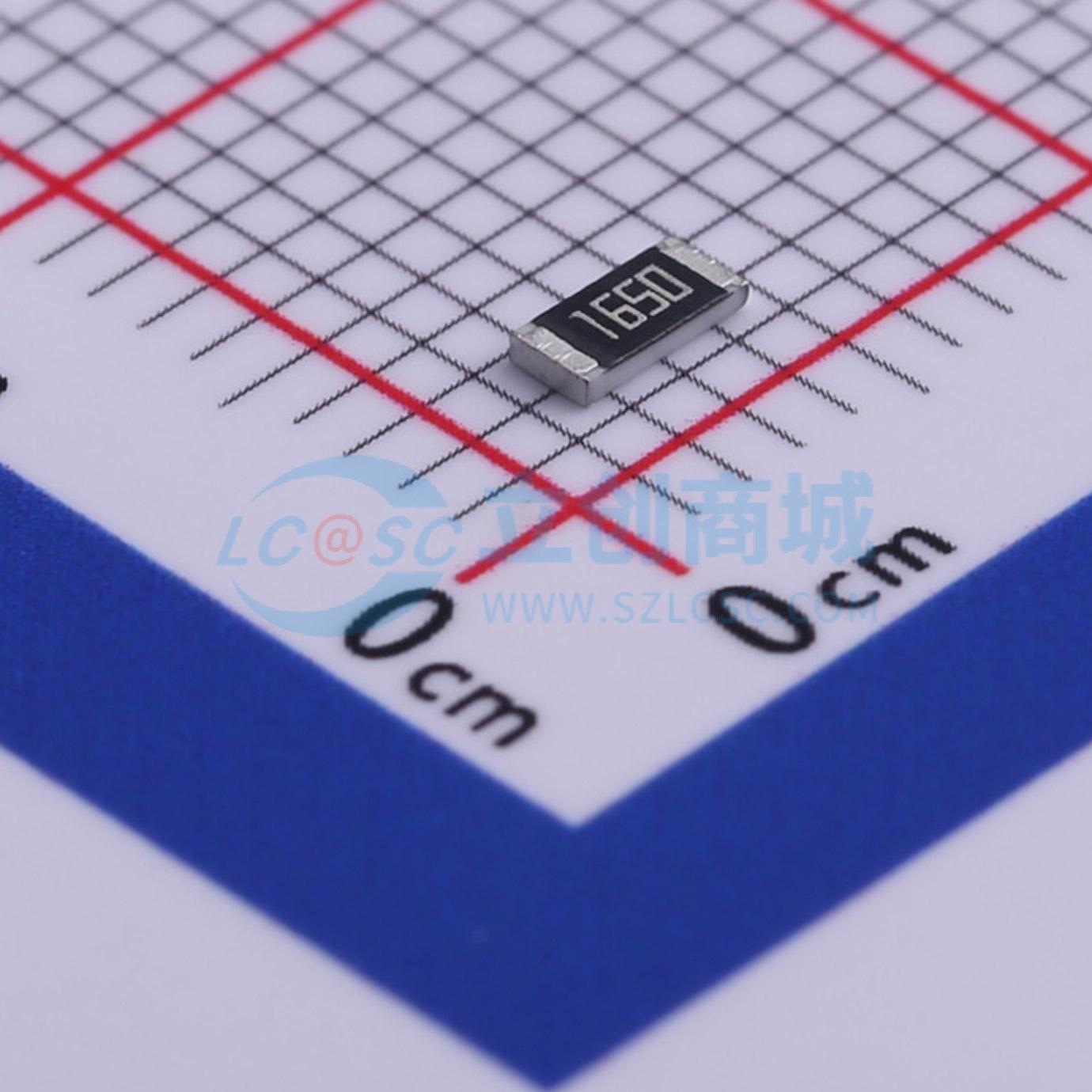 点击查看大图 RC1206FR-07165RL实物图