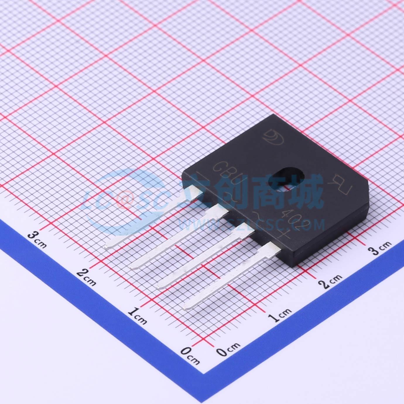 点击查看大图 GBU402实物图