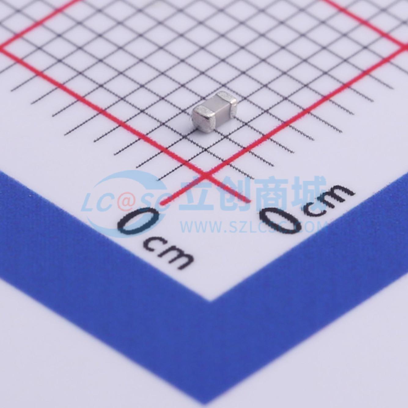 点击查看大图 0603N1R8C101CT实物图