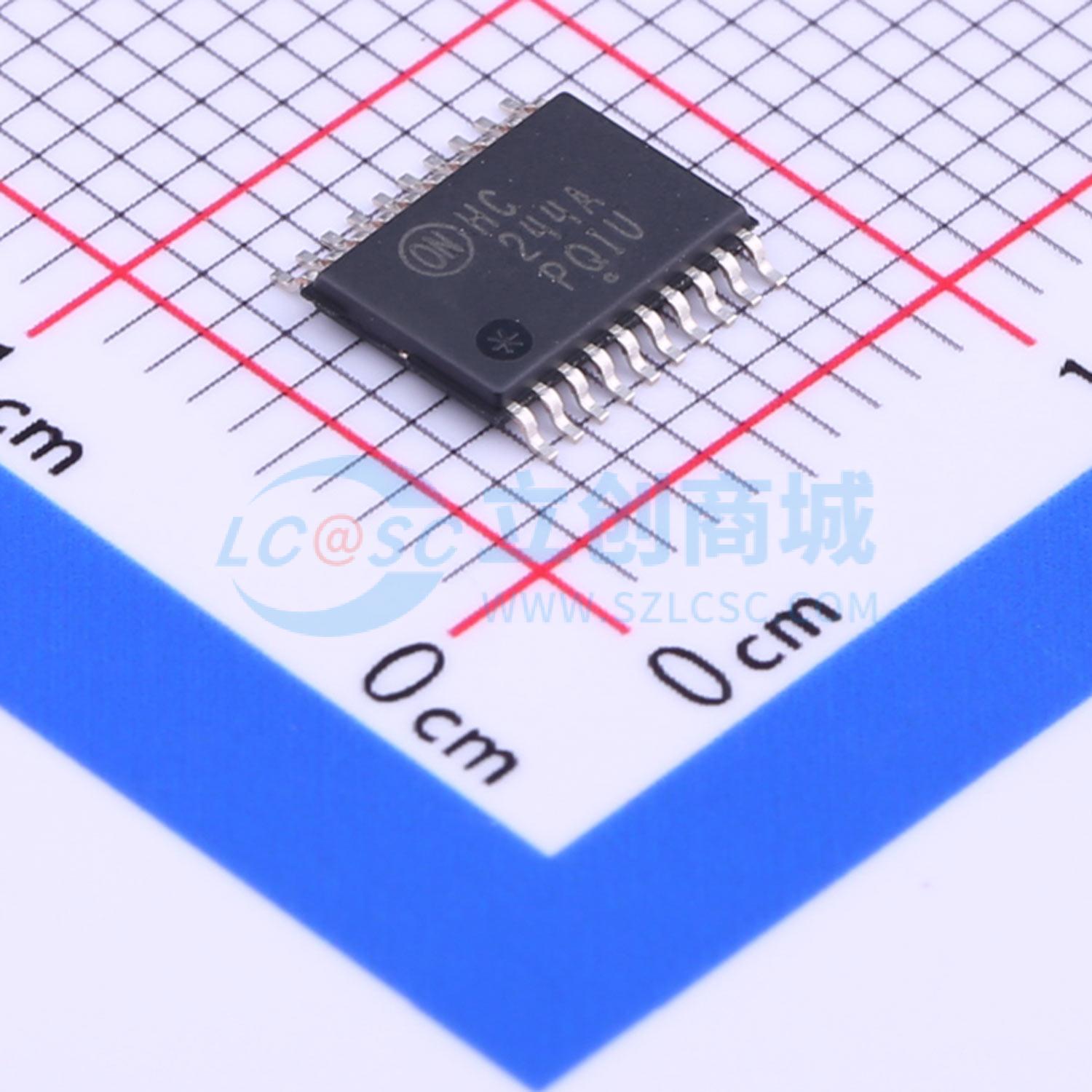 点击查看大图 MC74HC244ADTR2G实物图