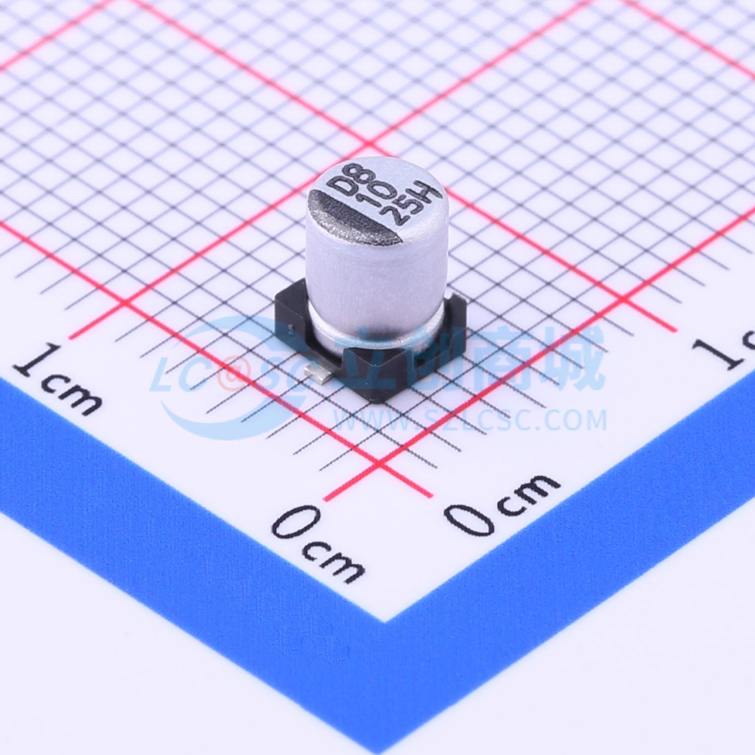 点击查看大图 VZH100M1ETR-0405实物图