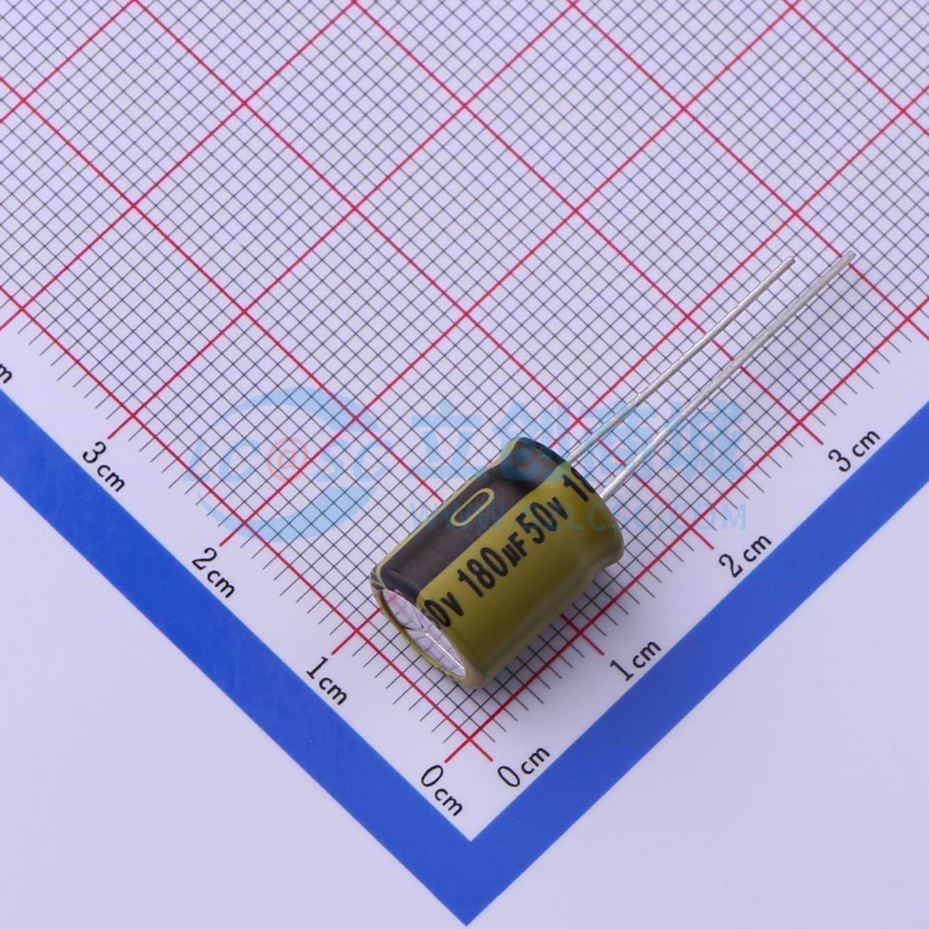 点击查看大图 LKME1251H181MF实物图