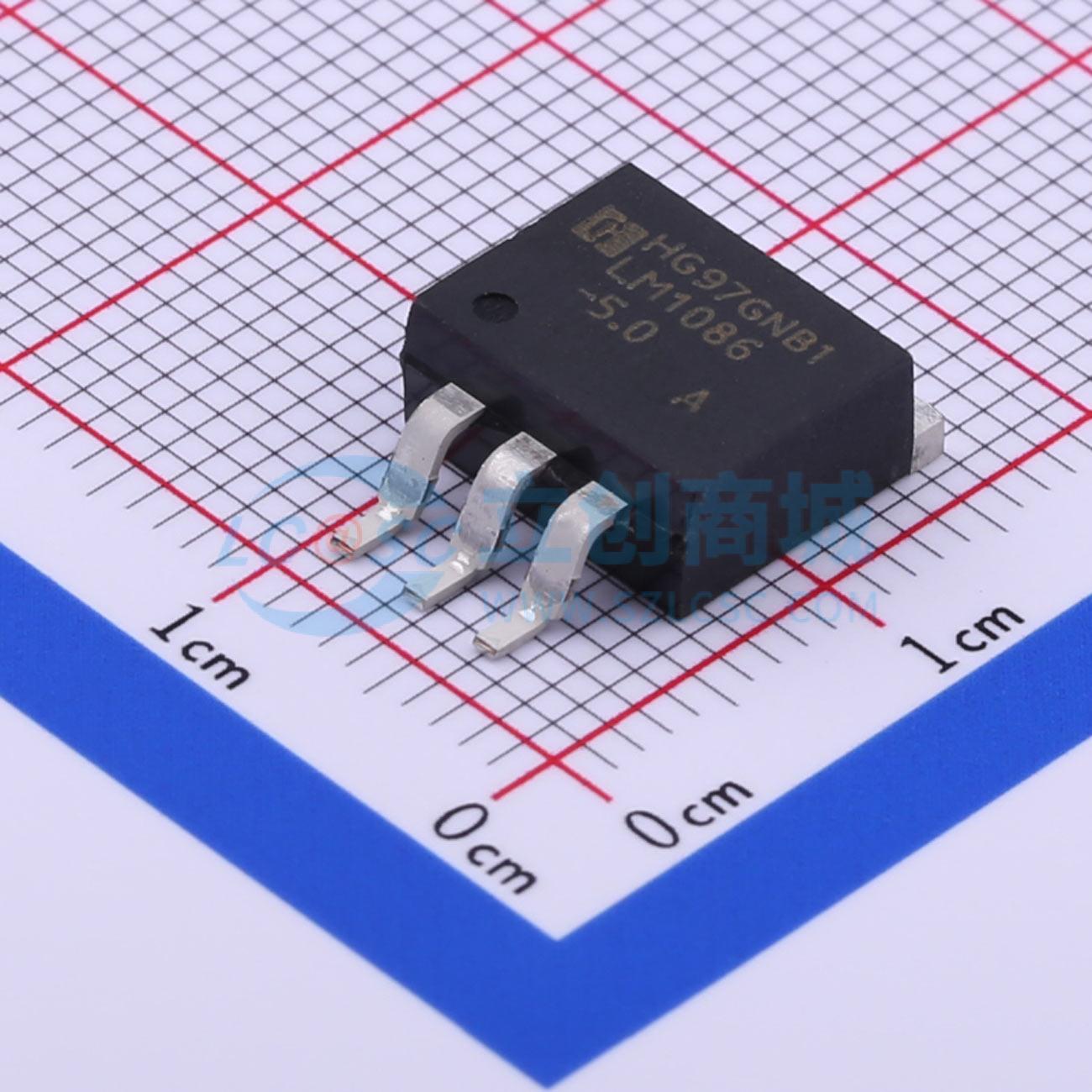 LM1086S-5.0实物图