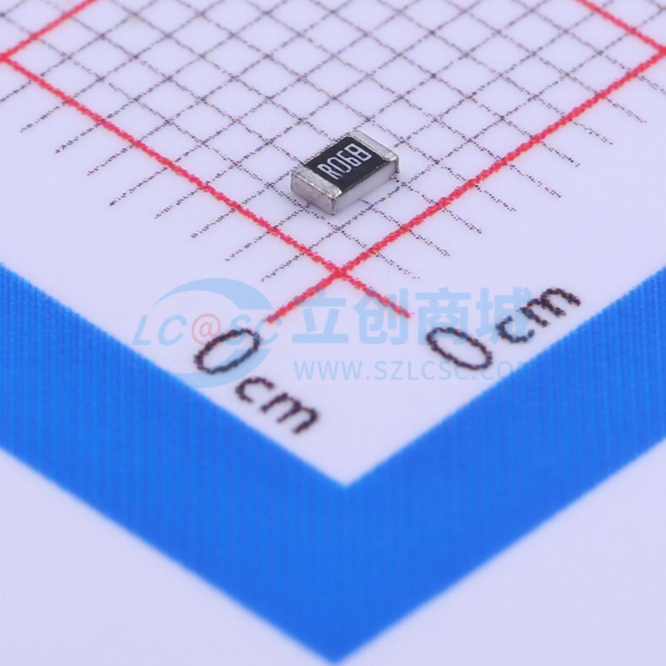 点击查看大图 0805W8F680MT5E实物图
