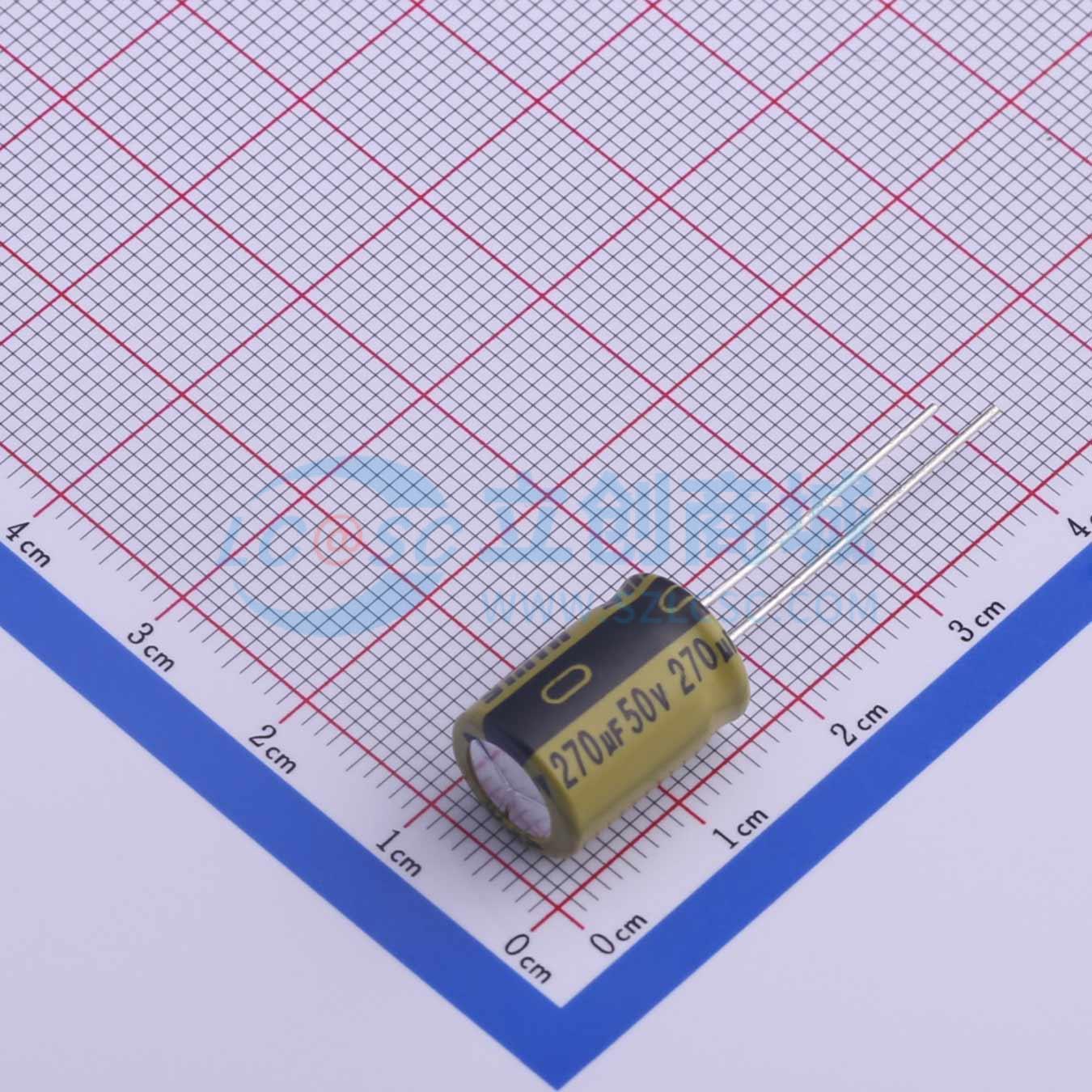 点击查看大图 LKME1401H271MF实物图