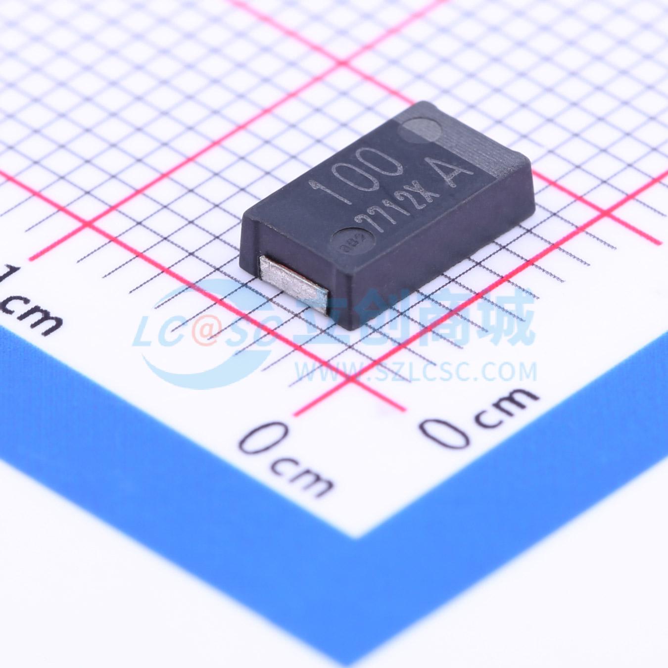 点击查看大图 EEFCX1A101R实物图