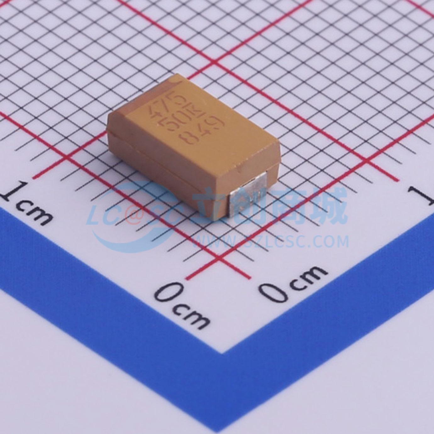 点击查看大图 T495D475K050ATE300实物图