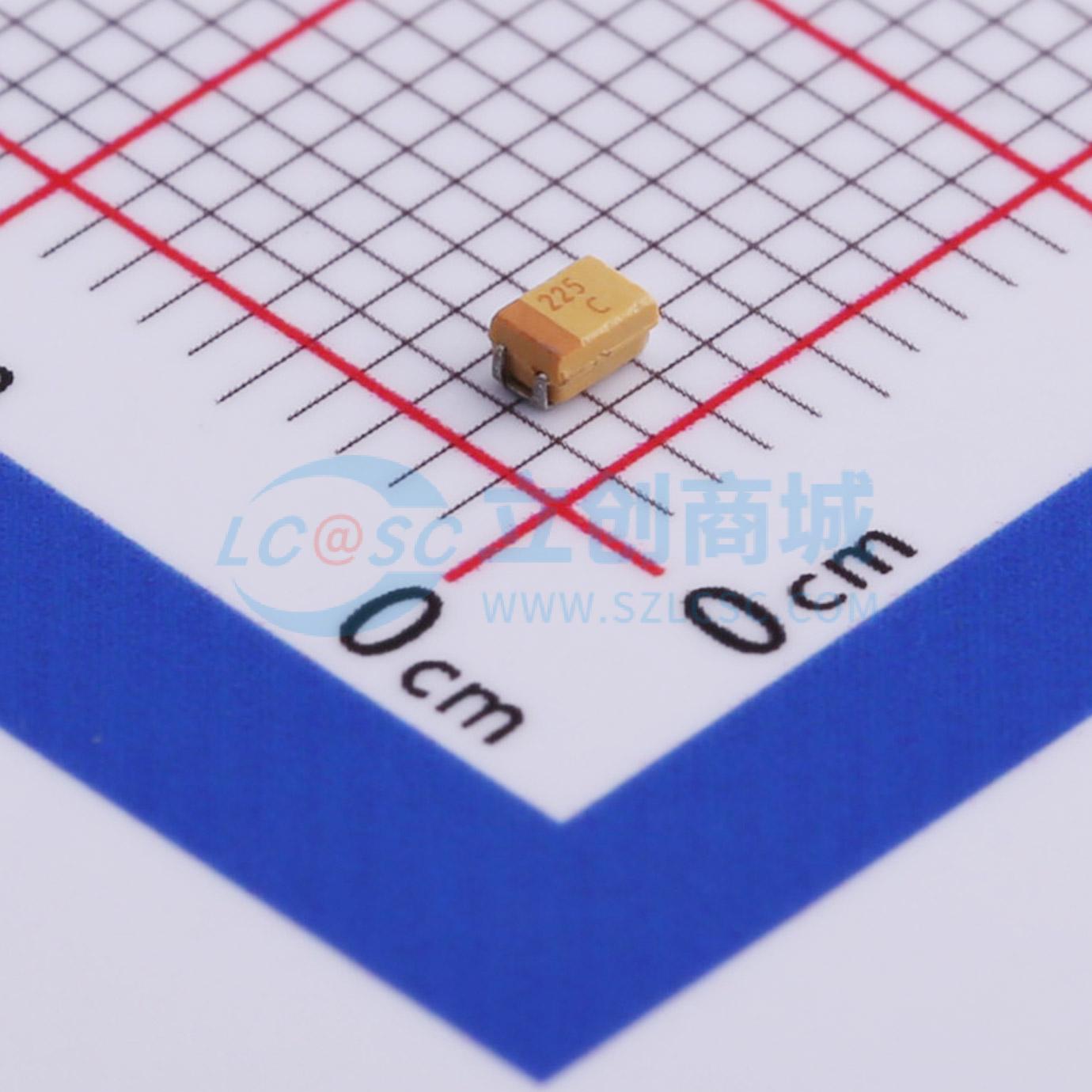 点击查看大图 TAJR225K016RNJ实物图