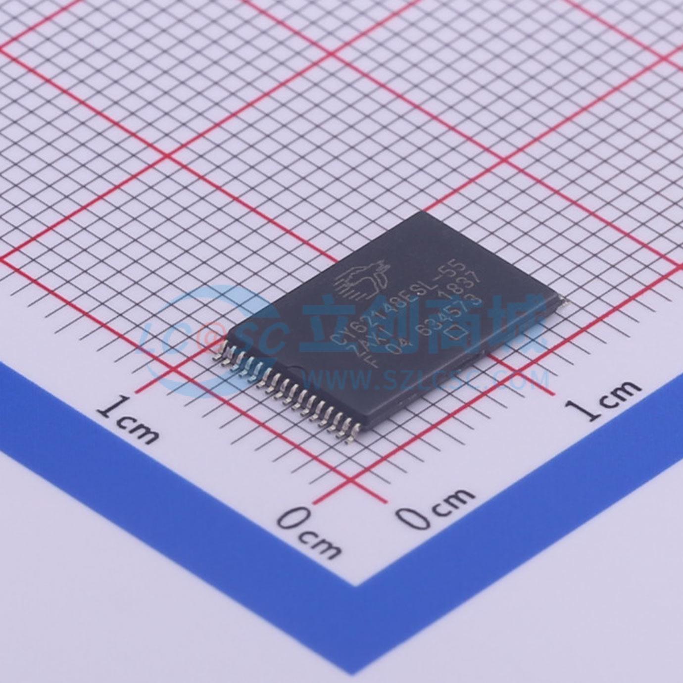 点击查看大图 CY62148ESL-55ZAXI实物图