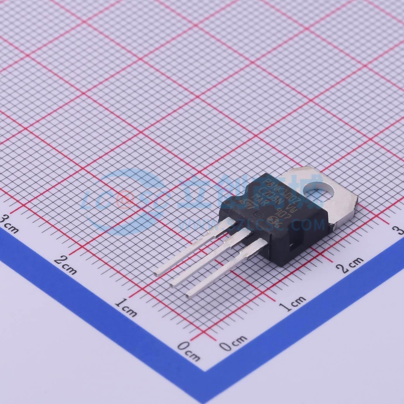 点击查看大图 STP8NK100Z实物图