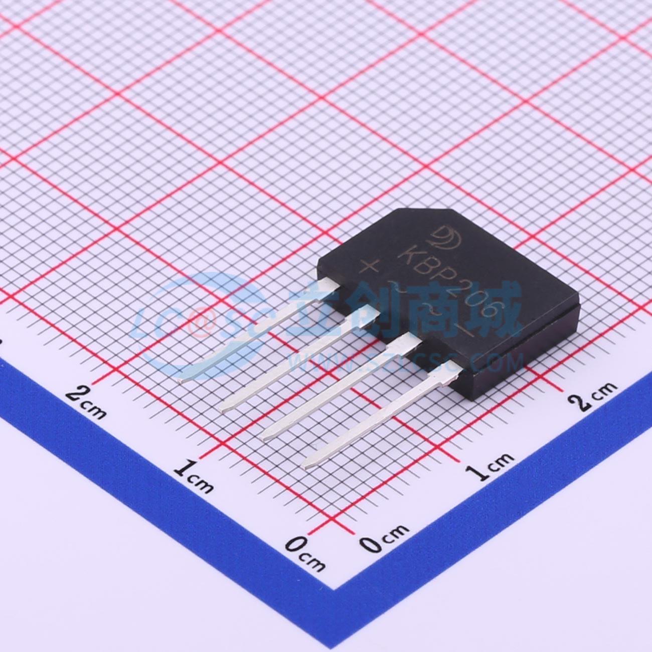 点击查看大图 KBP206实物图