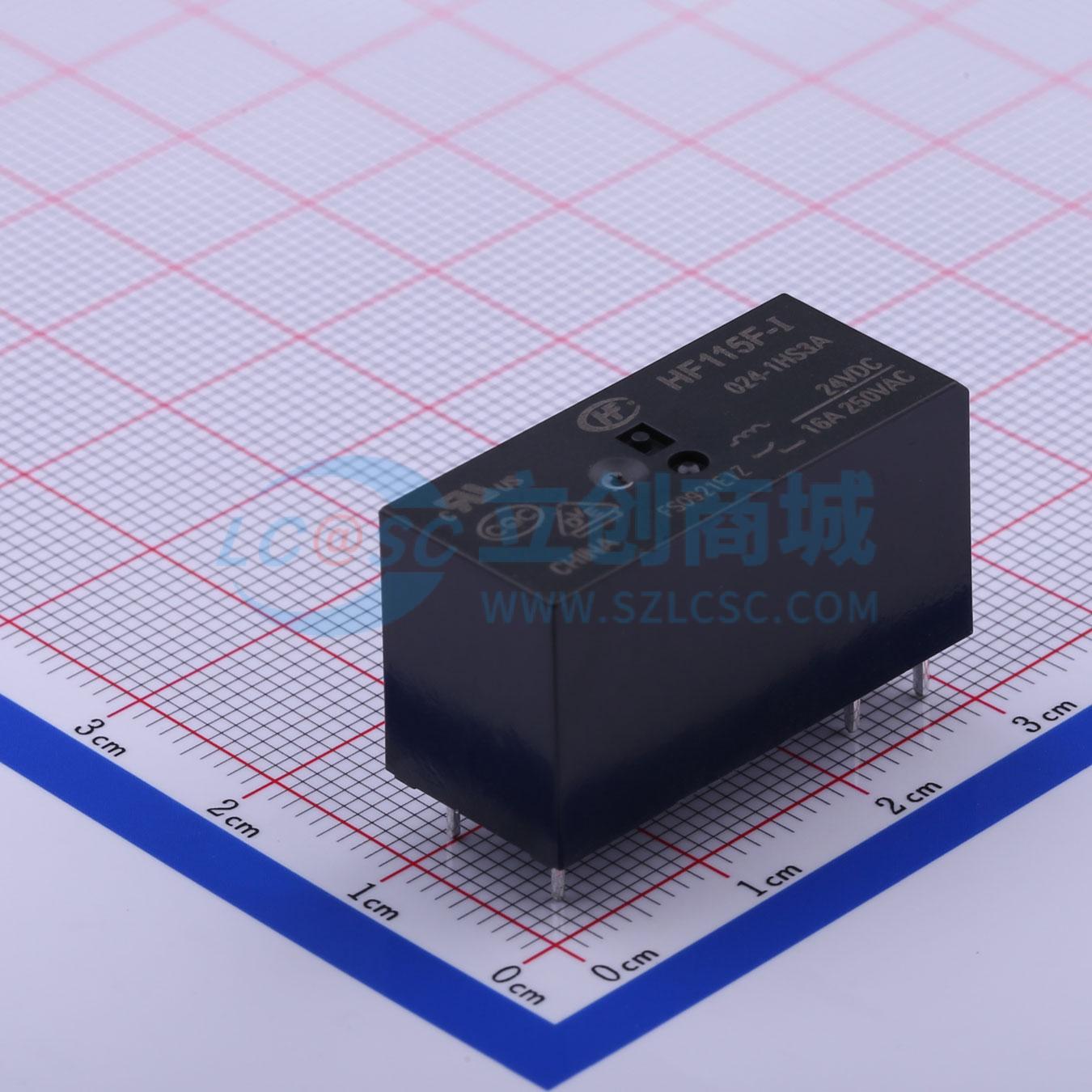 点击查看大图 HF115F-I/024-1HS3A实物图