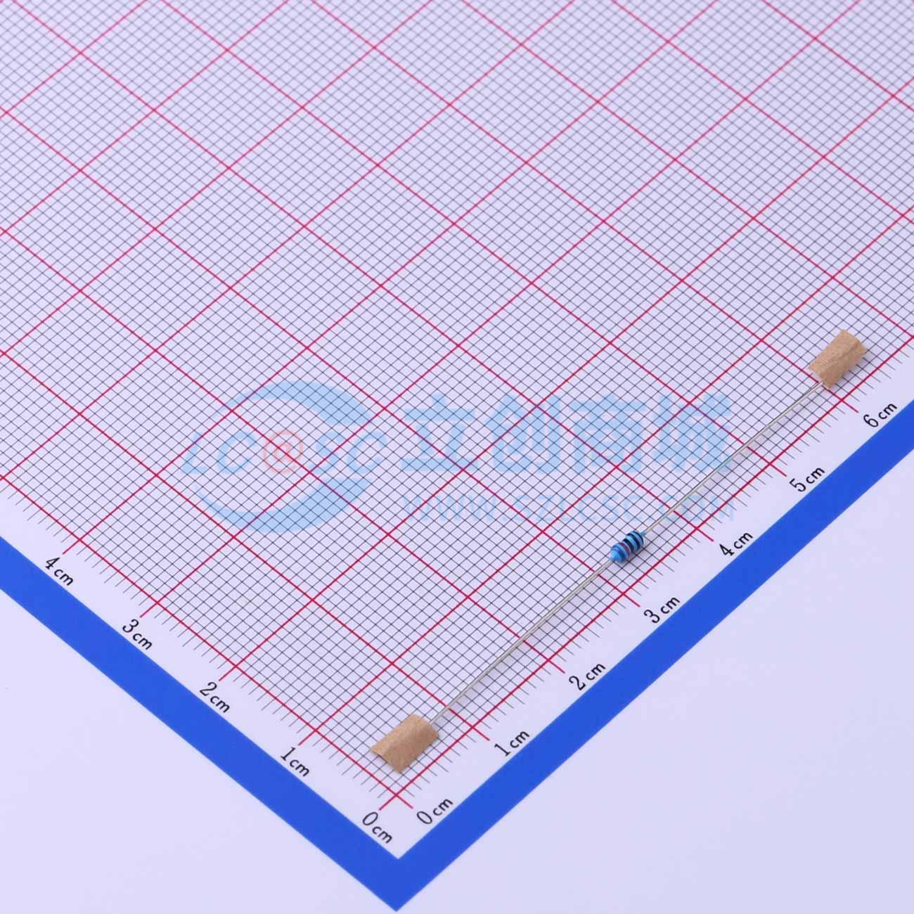 点击查看大图 RN 1/8W 620R F T/B A1实物图